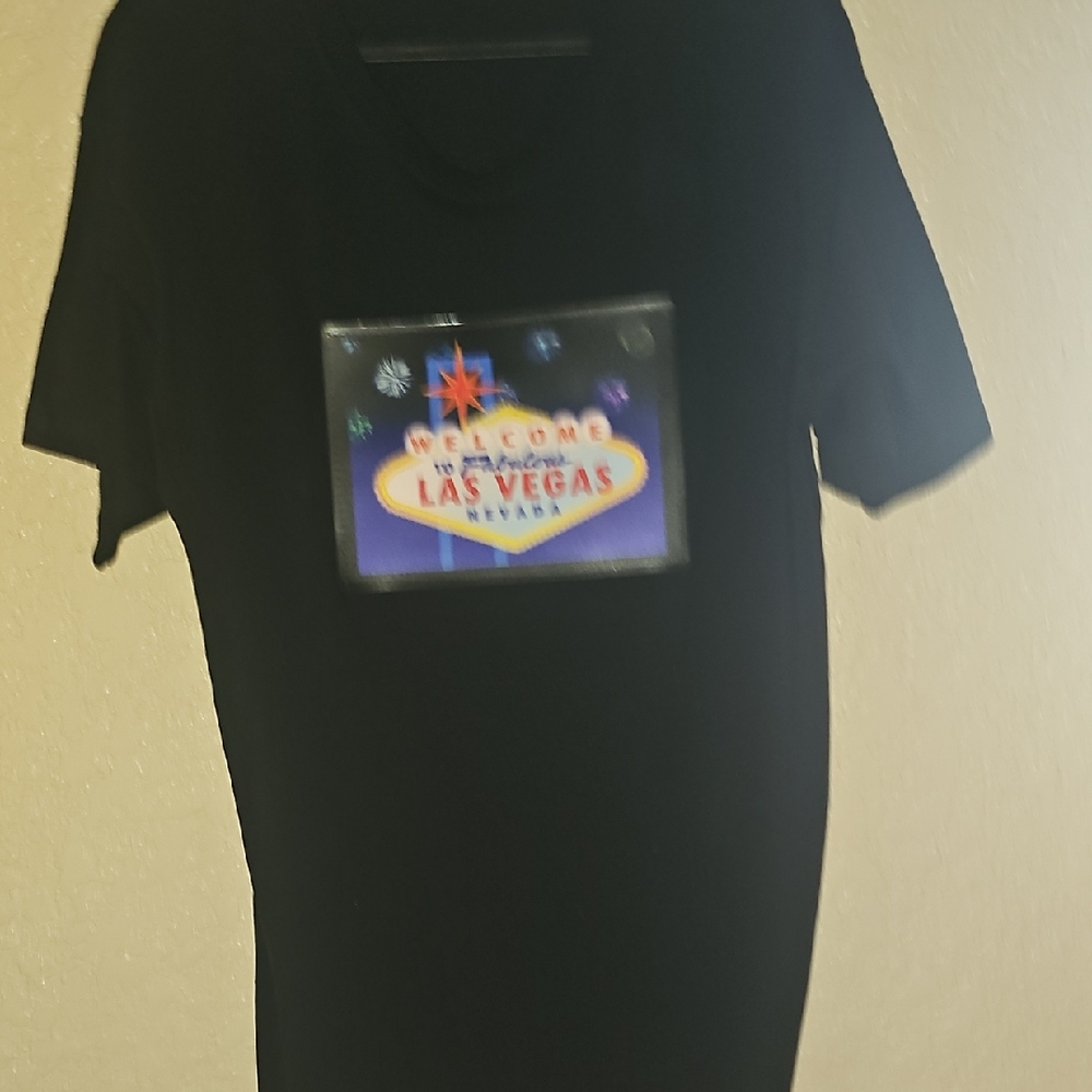 Source Unknown Black Las Vegas Graphic Tee